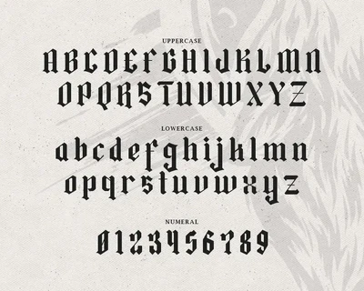 Lonemore - A Modern Blackletter Font