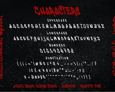 Mostwisc - Graffiti Font