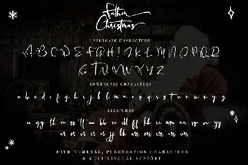 Father Christmas font