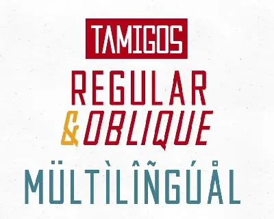 Tamigos font