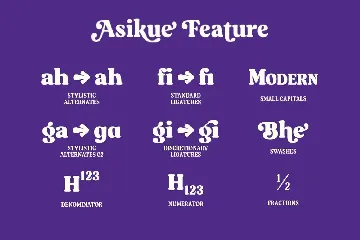 Asikue font