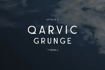 QARVIC Typeface font