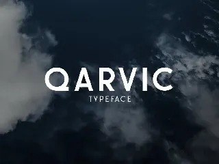 QARVIC Typeface font