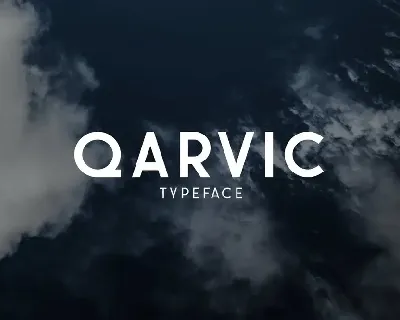 QARVIC Typeface font