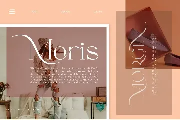 Morgin Astera Elegant Serif Font