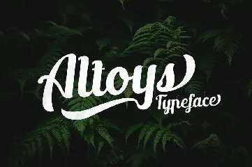 Altoys typeface font