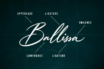 Bellazio - A Handbrush Font