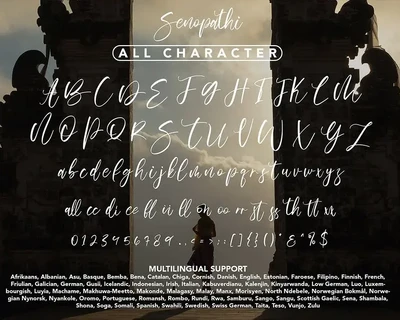 Senopathi - Signature Font