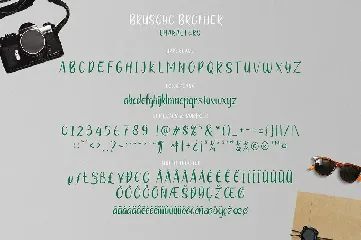 brushgyo typeface font