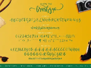 brushgyo typeface font