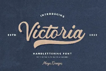 Victoria - Script Font