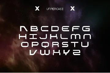 Zaiden - Futuristic Typeface font