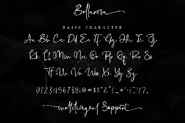 Bellarosa font