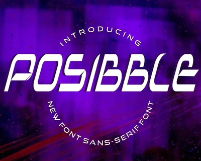 Posibble font