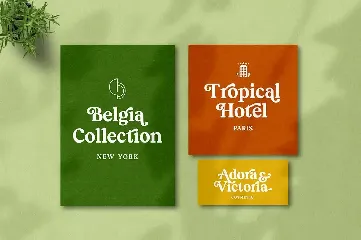 South Belgian Retro Serif font