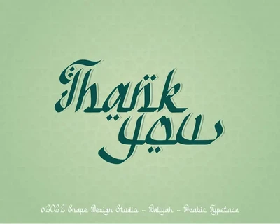 Daliyah - Arabic Typeface font