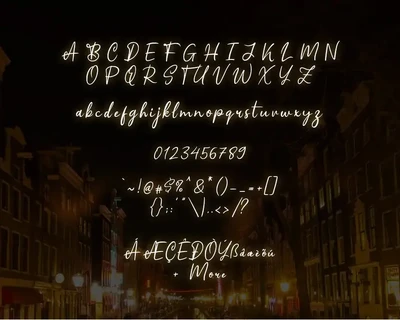 Schagen Script font