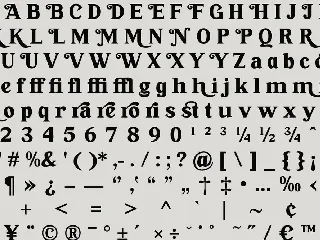 Ranira font