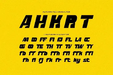 Jump Higher - Display Sports Font