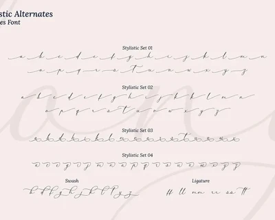 Allonges font
