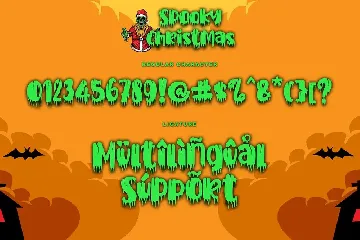 Spooky Christmas font