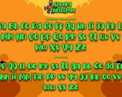 Spooky Christmas font