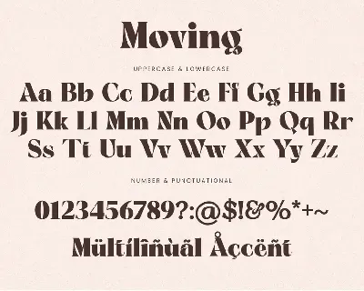 Moving Battyna Duo Serif & Signature Font Typeface