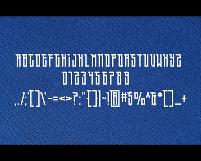 OfersStripet font