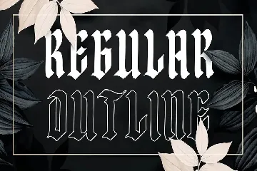 Black Freedom a Blackletter Font