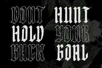 Black Freedom a Blackletter Font