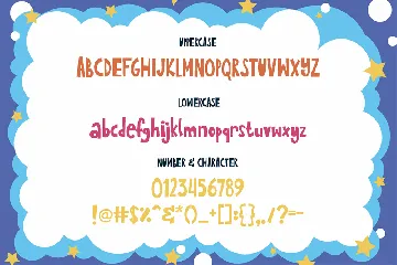 Quirki Scandi - Girly Kids font