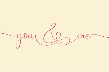 Lollie Morrie - A Wedding Font