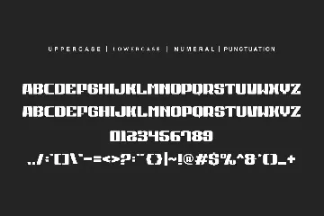 Spory Brocking font