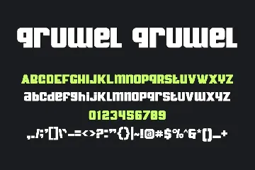 QruwelQruwel  - Food Font