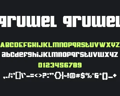 QruwelQruwel  - Food Font