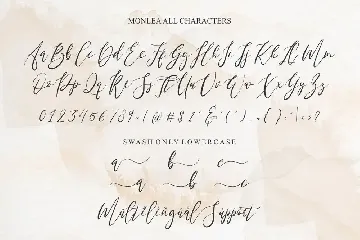 Monlea font