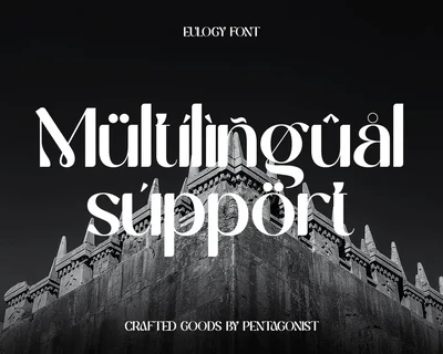 Eulogy | Variable Font Family
