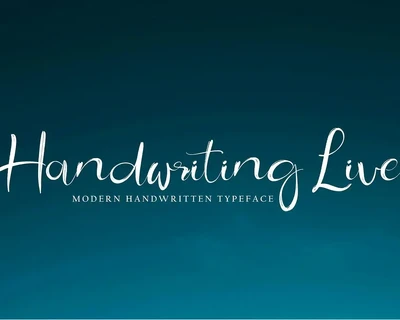 Gomha Signature font