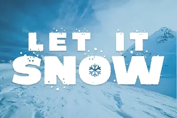 Coolest - Icy Frozen Font