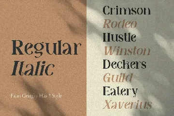 Fatin Gengky - Casual Serif Font