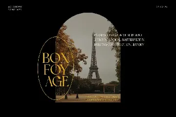 Bon Foyage - Modern Font