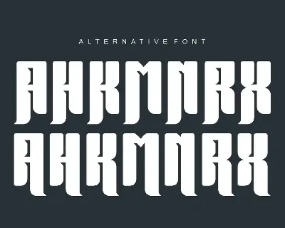 Srenda Kingkader font