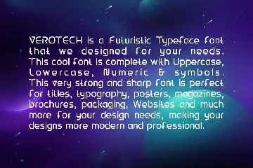 Verotech Modern Font