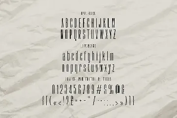 Artyable Rassnam Condensed Sans font