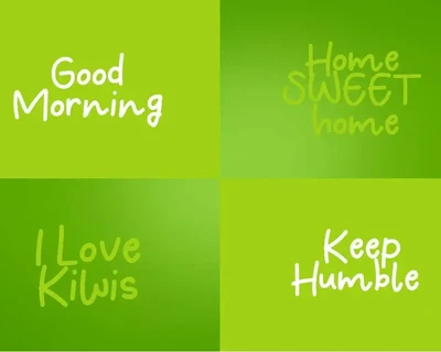 Fresh Kiwi font
