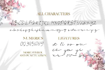 Moriana - Handwritten Script Font