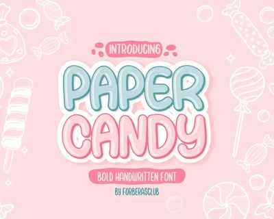 Papper Candy font