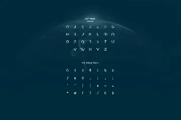 Rosnoc - Futuristic Font