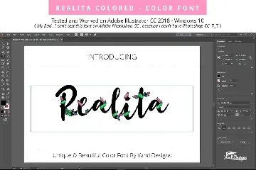 Realita Color Font