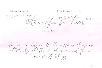 Heanffe font